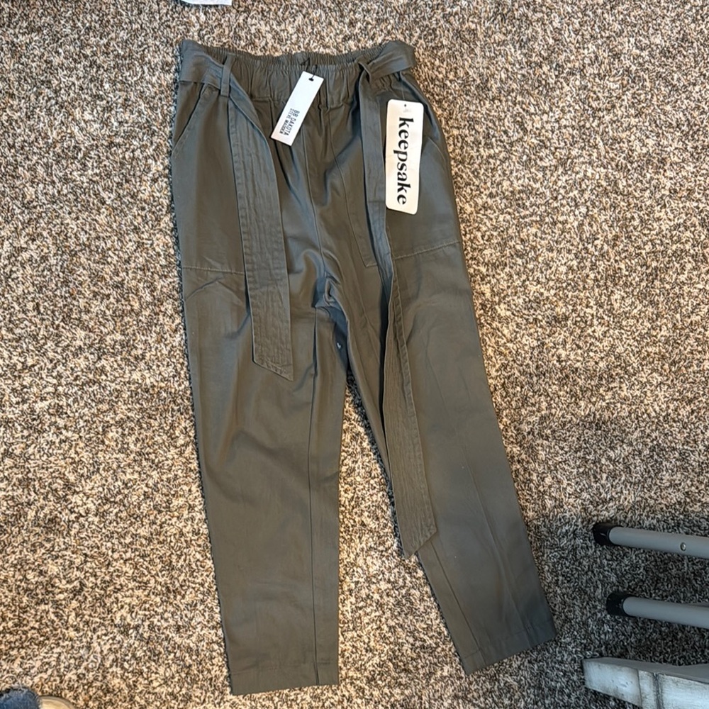 Keepsake Charcoal High-Waisted Trousers
